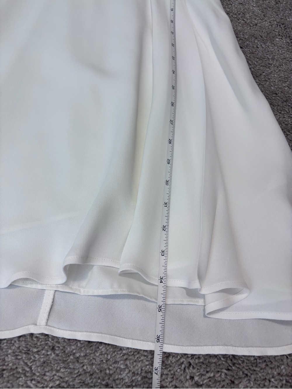 NWT Reiss Rodia Off White Novelty Neckline Women’s 0 Bridal Cocktail Event - Picture 14 of 16